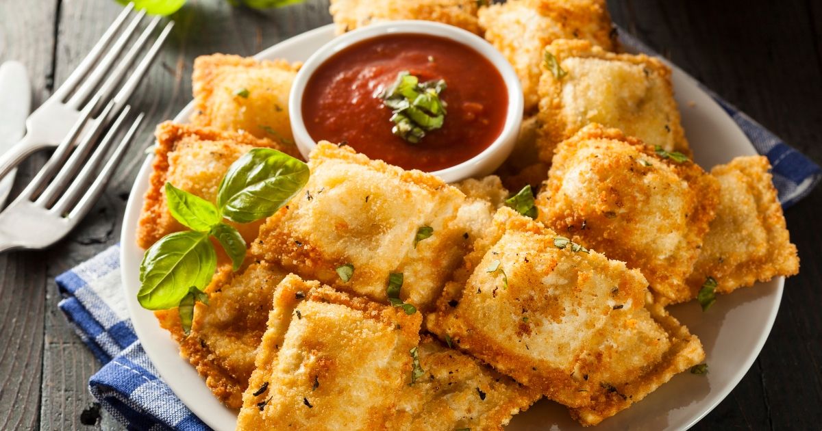Homemade Fried Ravioli