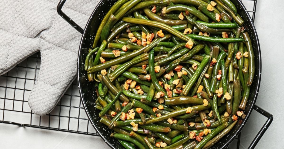 Green Beans Almondine