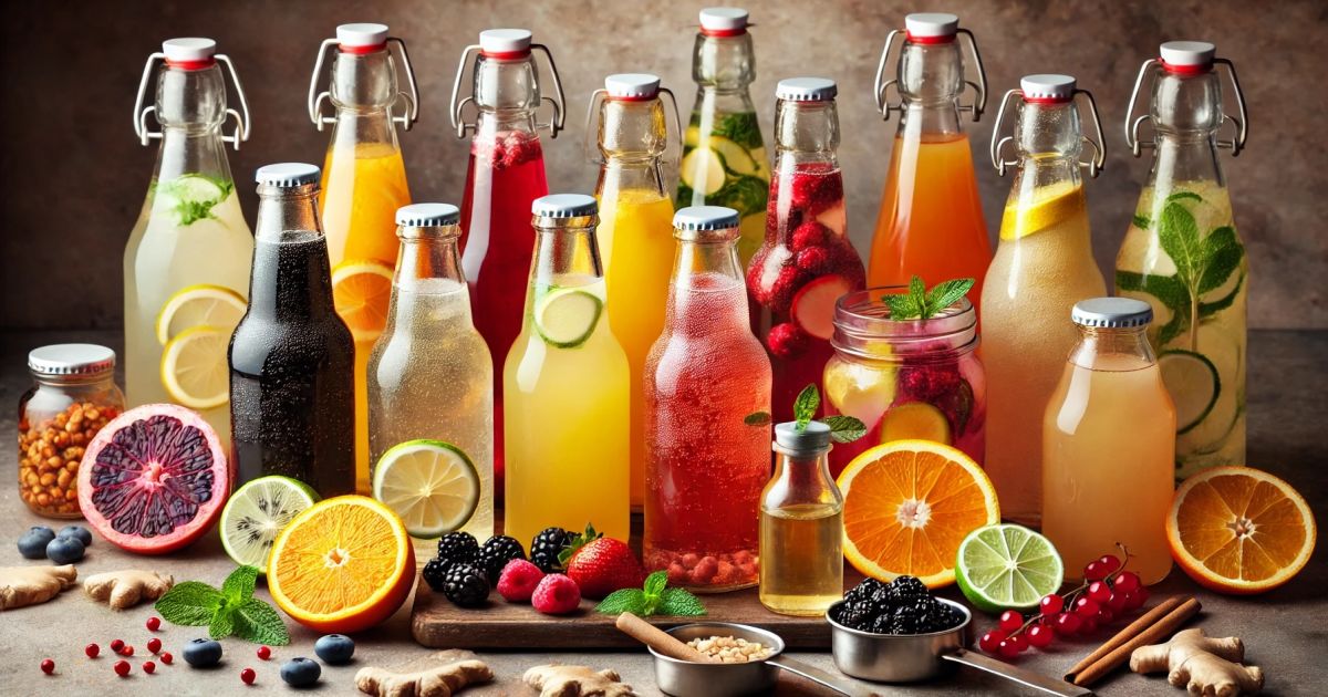 Homemade Probiotic Soda