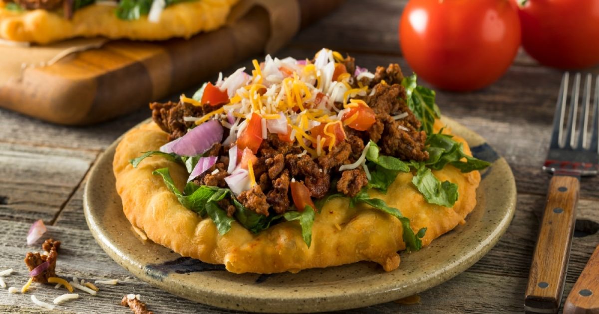 Indian Fry Bread Tacos