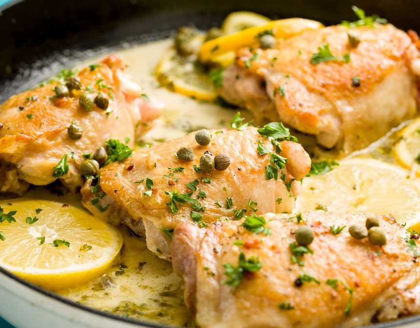 Lemon Chicken with Capers