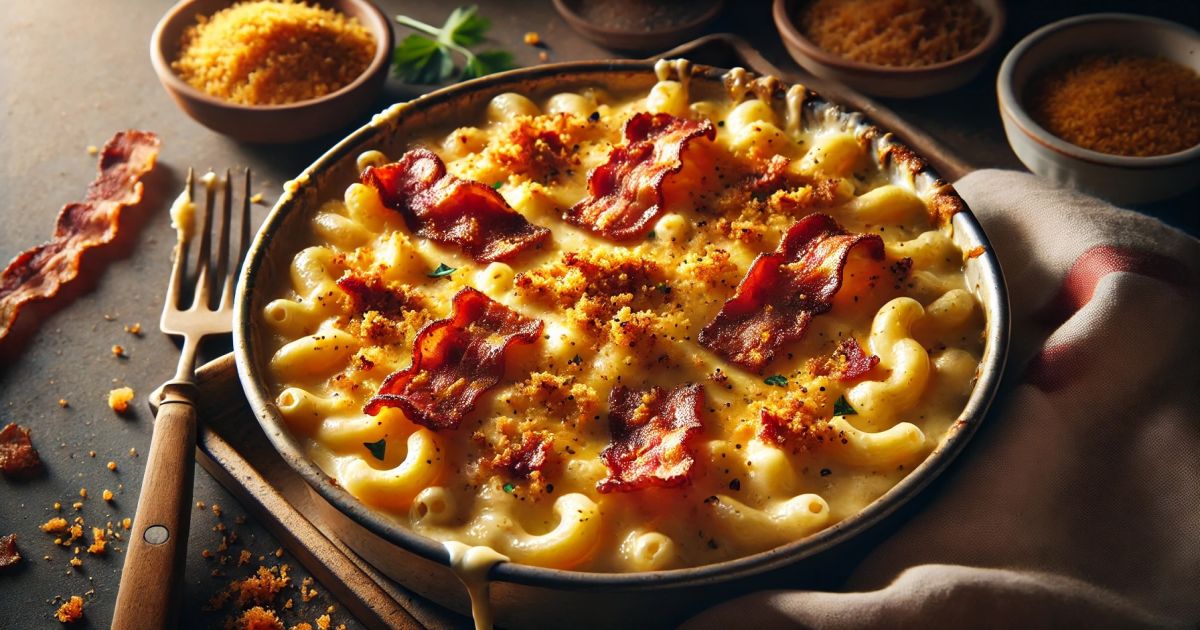 Mac and Cheese with Bacon