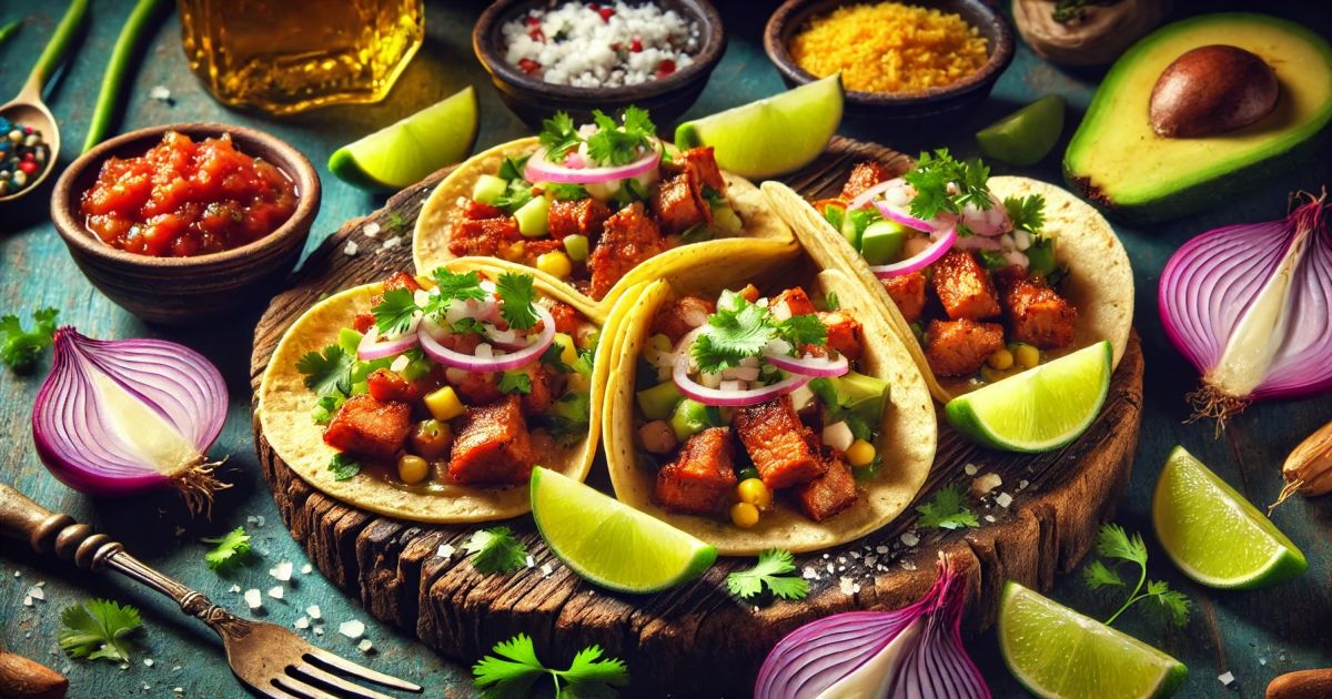 Mexican Street Tacos with Pork