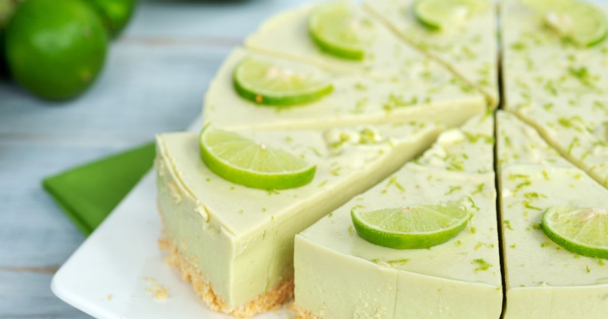 No-Bake Avocado Lime Cheesecake