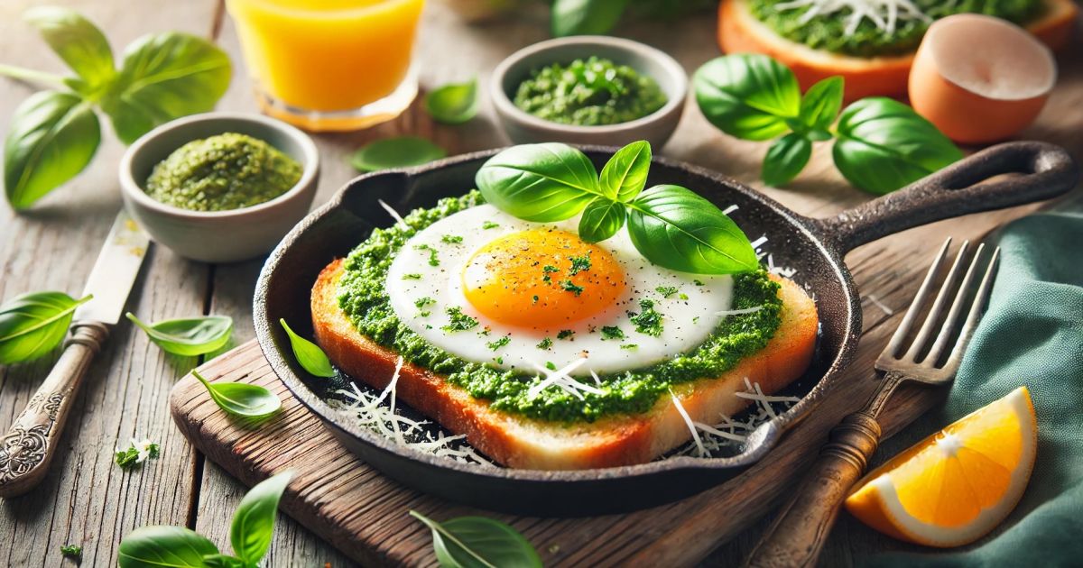 Pesto Eggs
