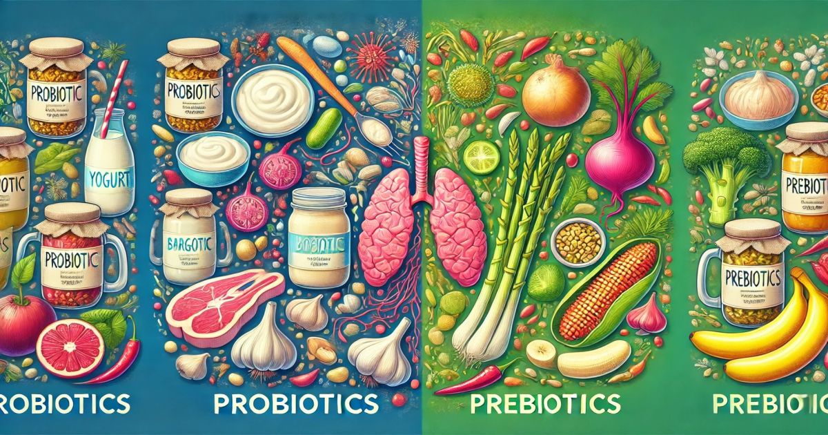 Probiotic vs. Prebiotic