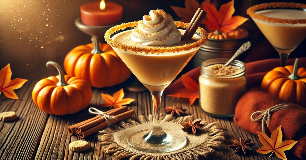 Pumpkin Spice Martini