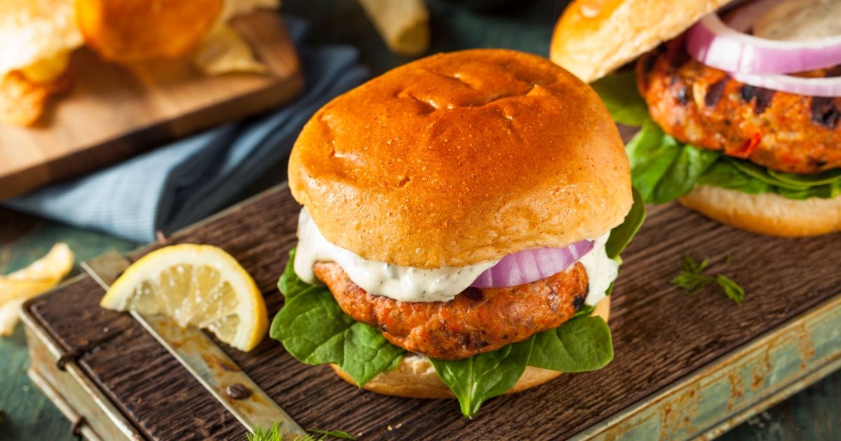 The Ultimate Homemade Salmon Burger