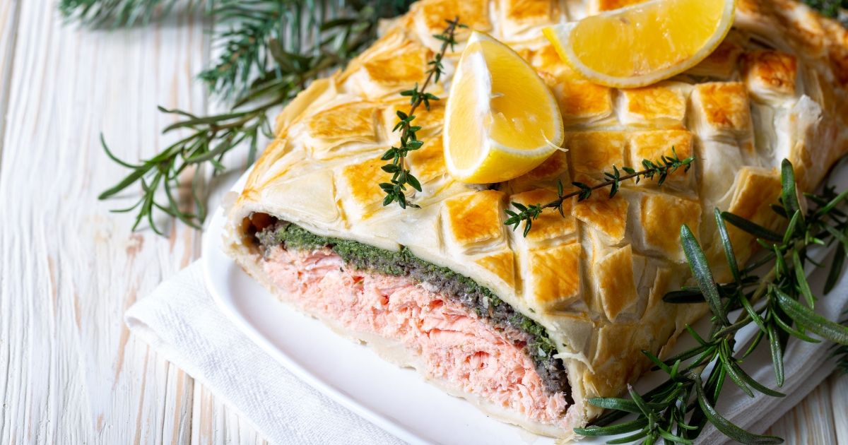 Salmon En Croûte