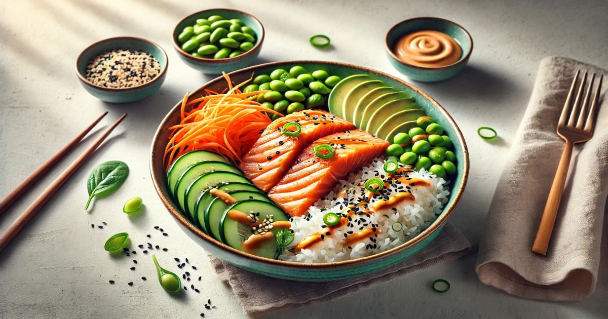 Salmon Rice Bowl
