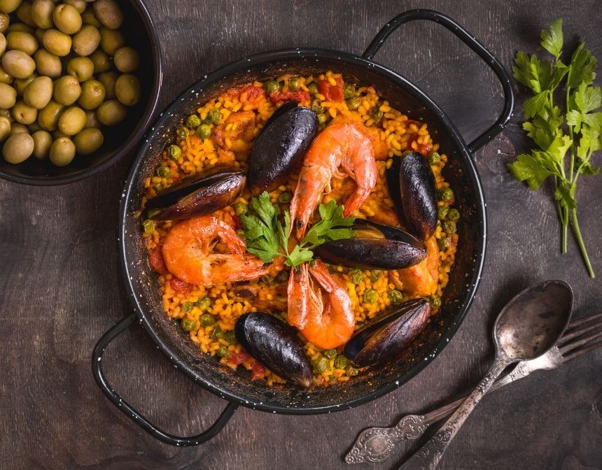 Seafood Paella