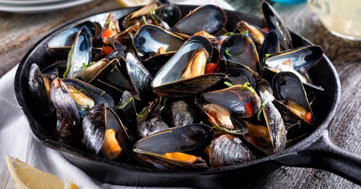 Steamed Mussels