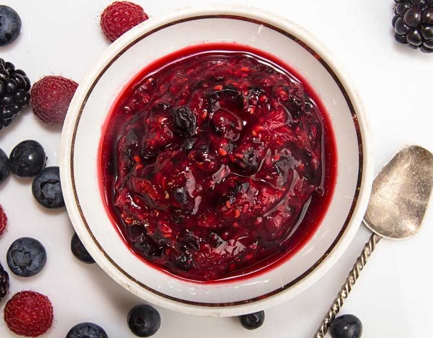 Sugar Free Red Berry Jam