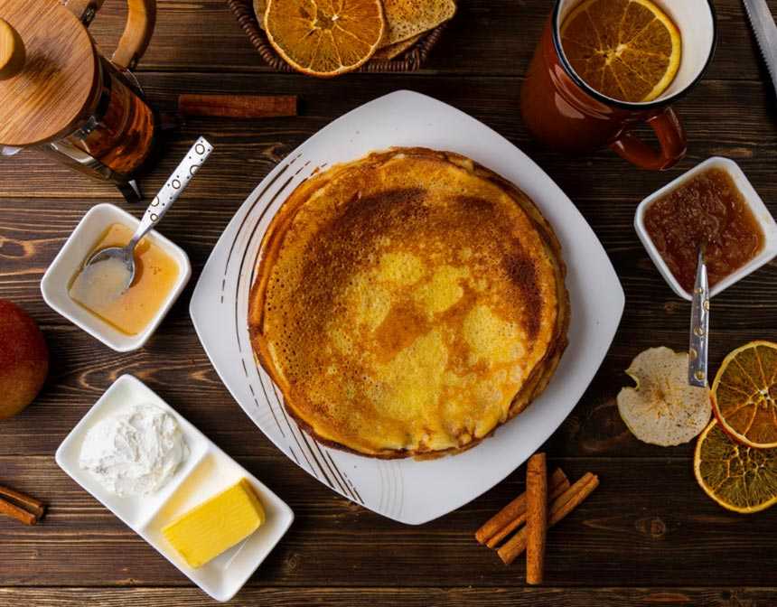 The Russian Pancake Blini