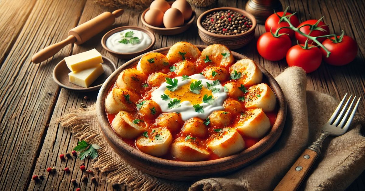 Turkish Bread Dish Papara