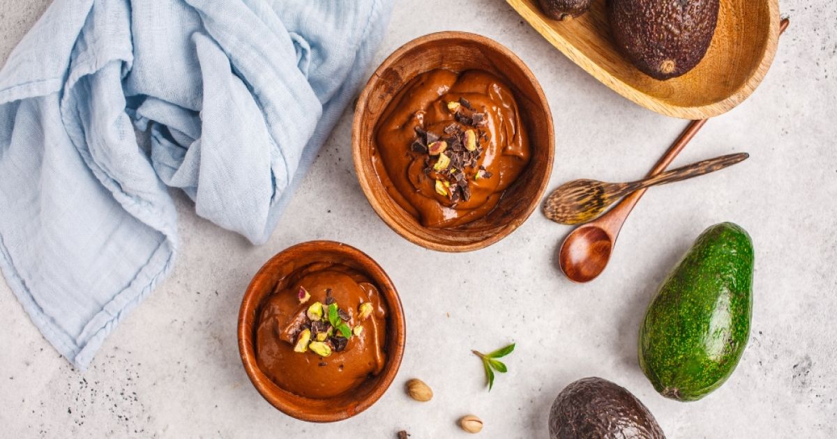 Vegan Chocolate Avocado Mousse