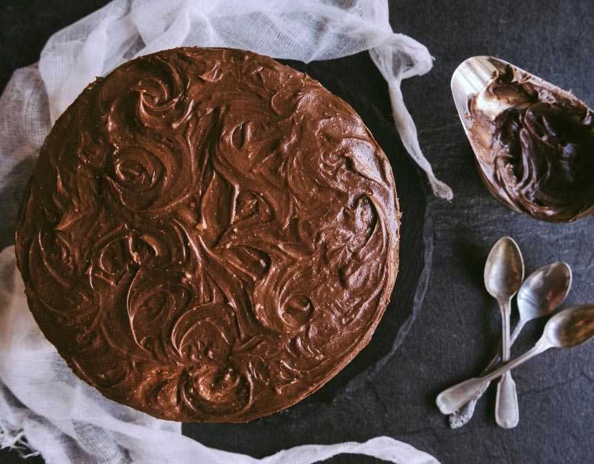 Vegan Chocolate Pudding Cake