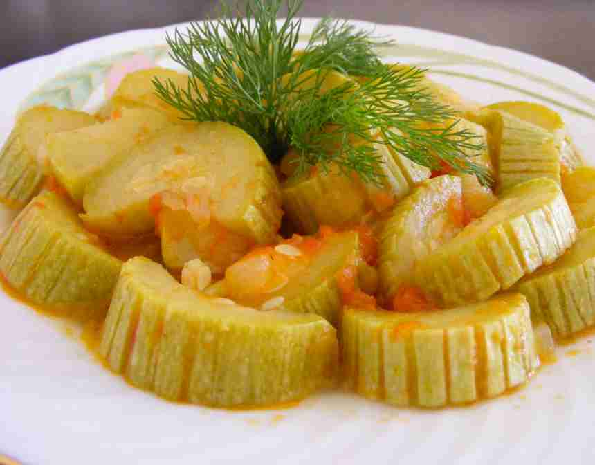 Zucchini with Olive Oil