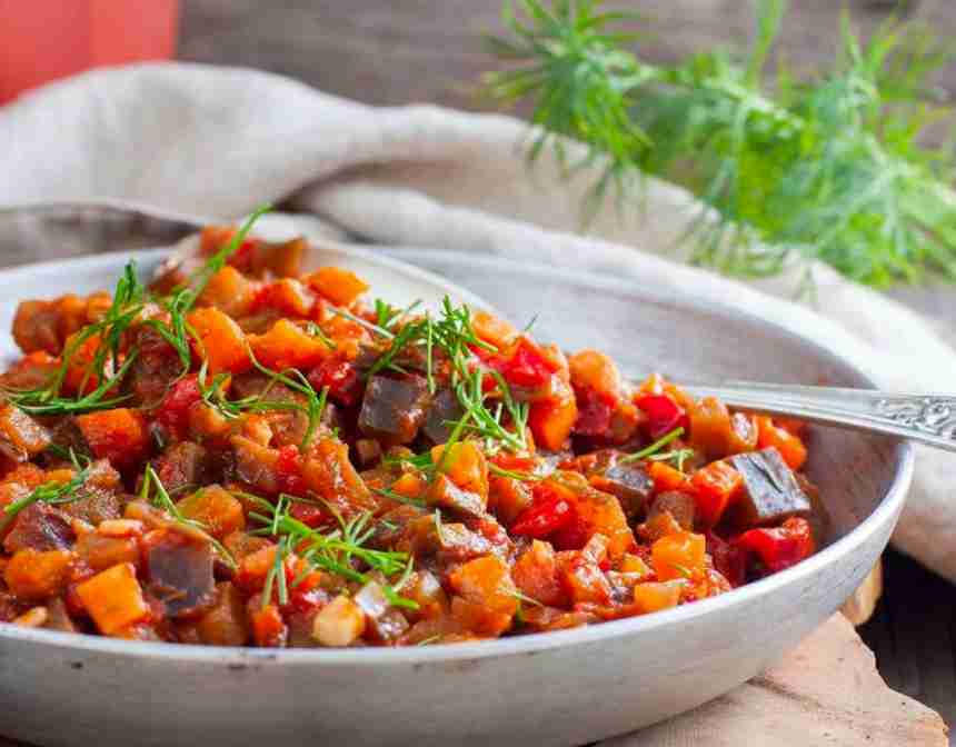 Eggplant in Olive Oil